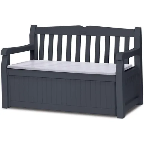 Ławka ogrodowa ze schowkiem GARDEN BENCH BOX szary 250076 KETER