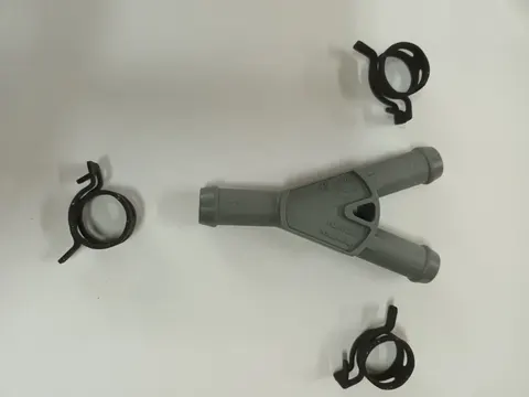 TRÓJNIK Y SQ PLASTIKOWY DO GAZU D12