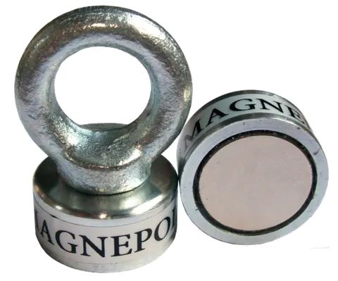 UM 32x15/M6w/NU Uchwyt magnetyczny z uchem
