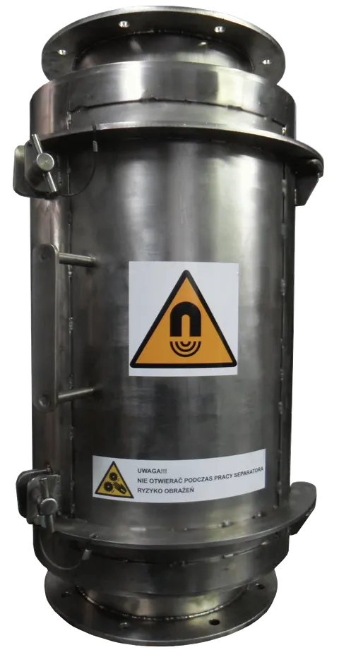 Separator magnetyczny stożkowy neodymowy SMS 210/300X600/N