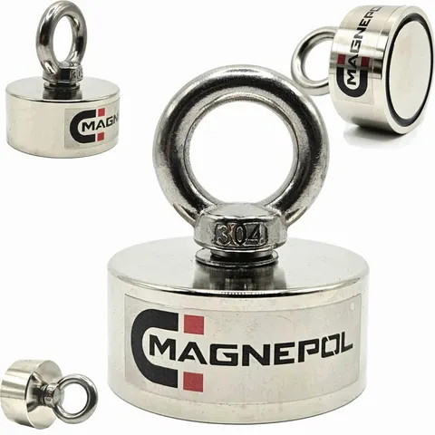 Magnes neodymowy z uchem 50x23 120kg