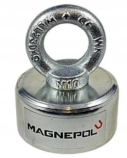 MAGNES NEODYMOWY 190 kg UM60 uchwyt 60x30 z uchem