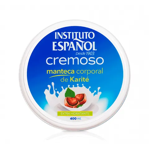 INSTITUTO ESPANOL SHEA Nawilżający krem do ciała, MIGDAŁ, 400 ml
