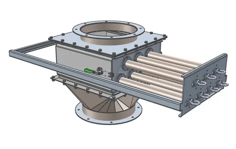 DN300 Separator magnetyczny szufladowy - seria PRO