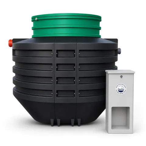 Oczyszczalnia biologiczna DELFIN Pro Premium MBBR 6RLM