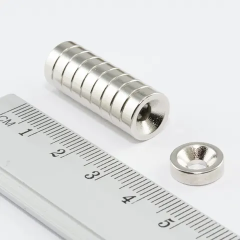 MP 10x7/3,5x3 / N38 - magnes neodymowy