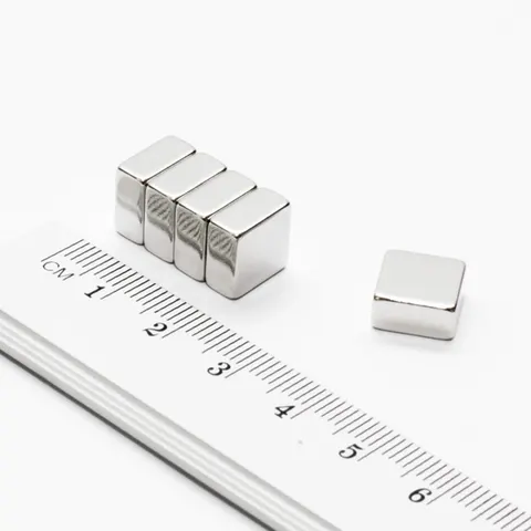 MPŁ 10x10x5 / N38 - magnes neodymowy