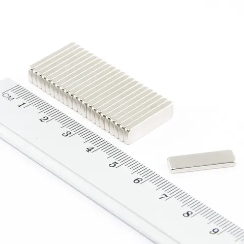 MPŁ 20x6x2 / N38 - magnes neodymowy