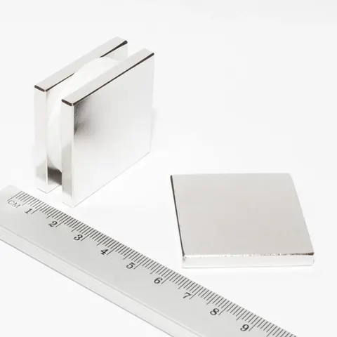 MPŁ 40x40x5 / N38 - magnes neodymowy