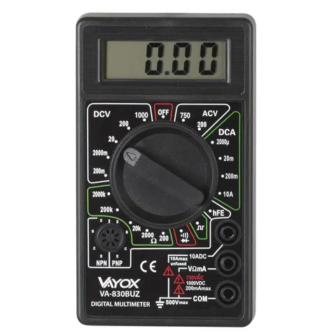 Miernik uniwersalny z buzzerem VA-830BUZ Vayox