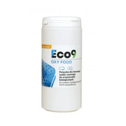 Eco9 OXY FOOD 1kg - Wzmocnienie osadu czynnego