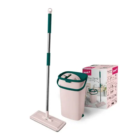 MOP płaski wyciskany z wiadrem HANDY 4081710-001829 YORK