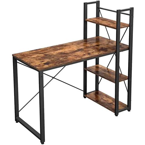 Biurko stolik 120x120x60 cm LWD48X Stolik Rustykalne Industrialne Deco4Home