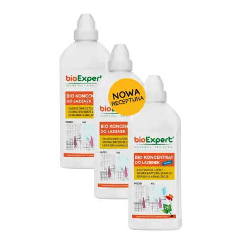 BIO Koncentrat do łazienek INTENSE 3 x 1L | bioExpert