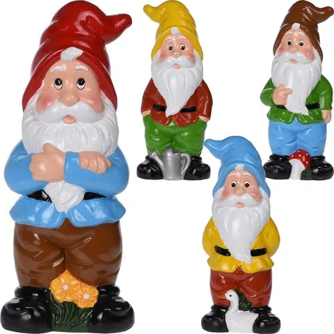Krasnal ogrodowy ozdoba do ogrodu figurka 40 cm Deco4Home
