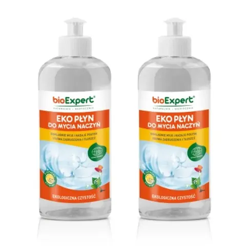 2 x Eko płyn do mycia naszyń 500 ml | bioExpert