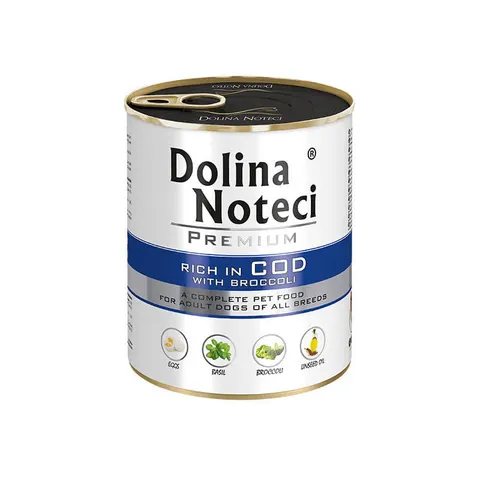Dolina Noteci Premium Dorsz Z Brokułami 800g