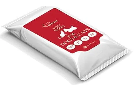 OVER ZOO Wet Wipes Chusteczki Pielęgnacyjne Dla Psa I Kota 30szt.