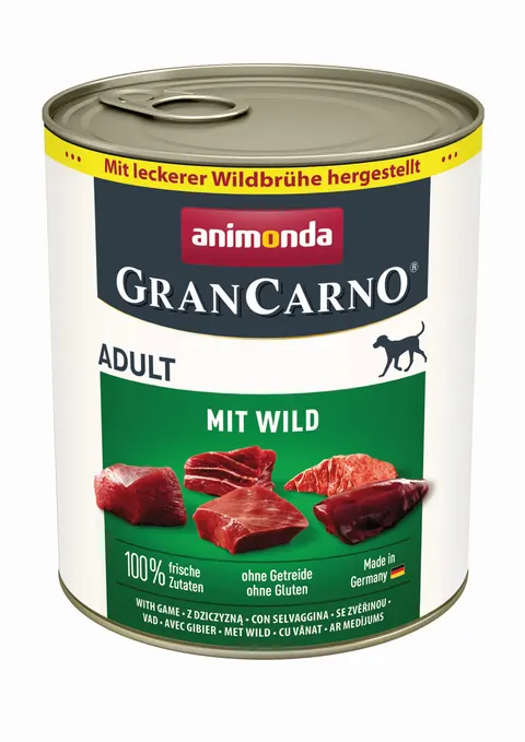 Animonda GranCarno Adult Dog Dziczyzna 800g