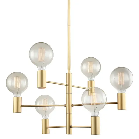 Lampa wisząca stała Veva MDM3339/6 GD Italux