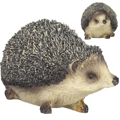 Jeżyk, jeż ozdobny, ogrodowy, ozdoba, figurka do ogrodu, 14,5x9,5x8 cm Deco4Home