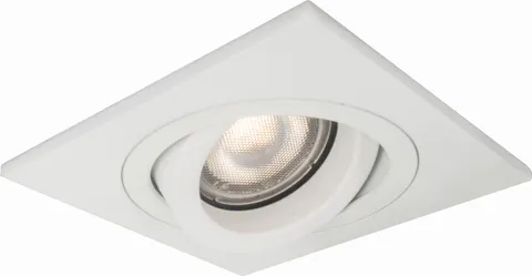 Split-White Spot kwadratowy Wpuszczany Biały BM3566 BoMa Lighting
