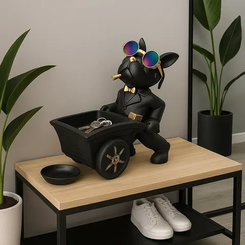 FIGURKA BULDOG Z TACZKĄ BL ORGANIZER/OSŁONKA