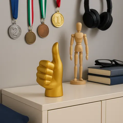 FIGURKA DŁOŃ OK GOLD