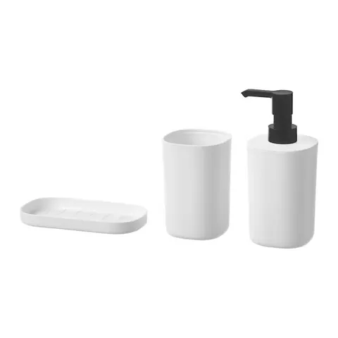 ZESTAW ŁAZIENKOWY 3 SZT. STORAVAN IKEA