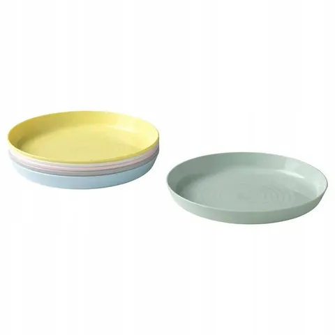 IKEA KALAS TALERZE PLASTIKOWE 6 SZT.
