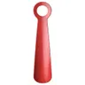 Łyżka do butów metalowa mała czerwona na haczyk 18 cm Ikea Snoskyffel