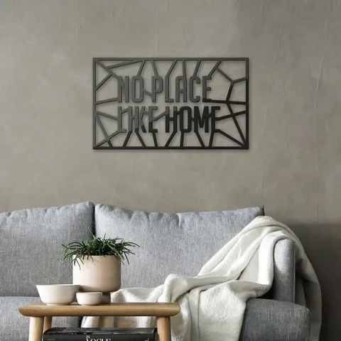 Napis na ścianę - No place like home