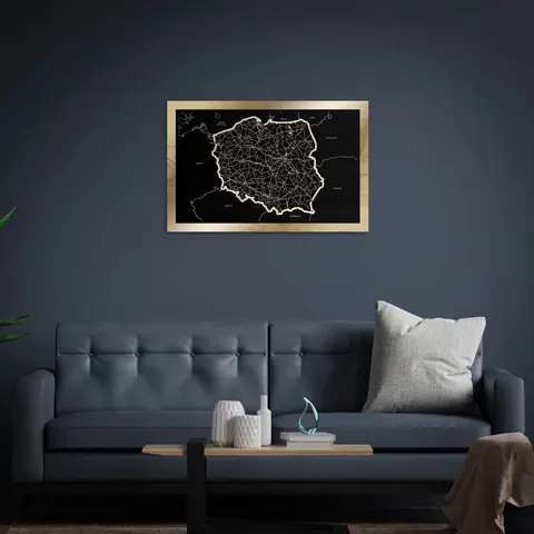 Złota mapa - Polska
