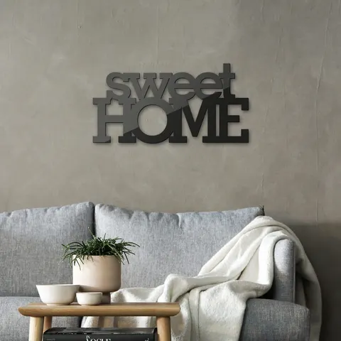 Napis na ścianę z plexi - Sweet home