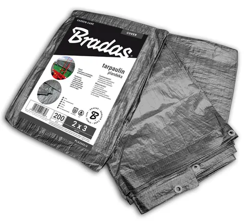 Plandeka 200 wzmacniana 3x4m PLG2003/4 BRADAS