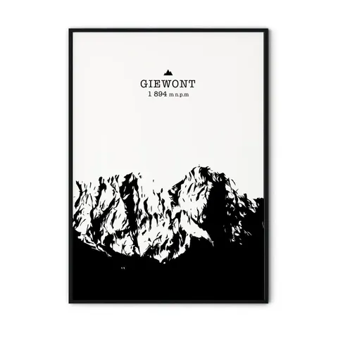 Plakat Góry - Giewont 1