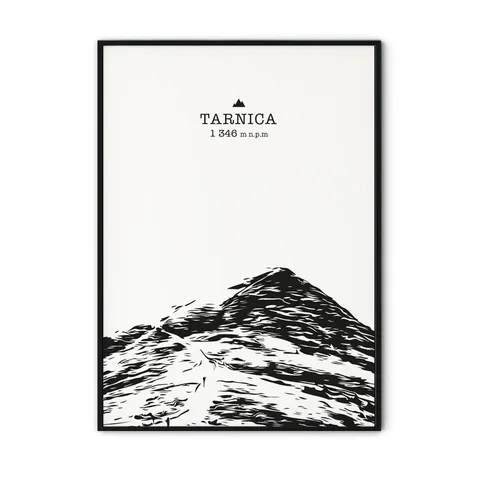 Plakat Góry - Tarnica 1