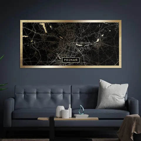 Złota panorama Poznań