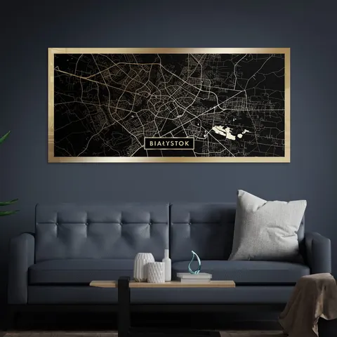 Złota panorama Białystok