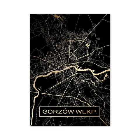 Złota mapa miasta - Gorzów Wlkp.