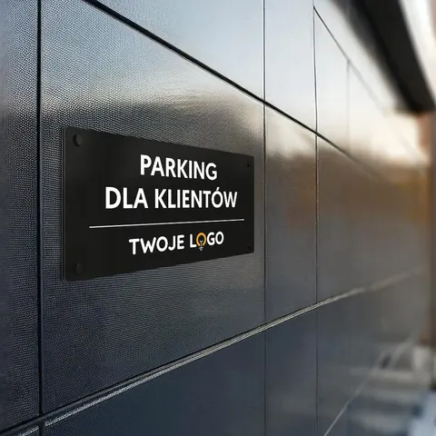 Tabliczka informacyjna PARKING II