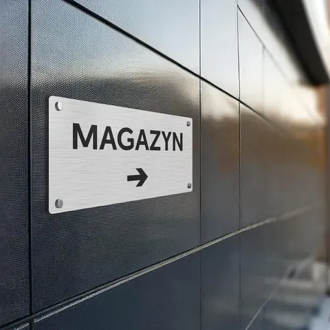 Tabliczka informacyjna MAGAZYN
