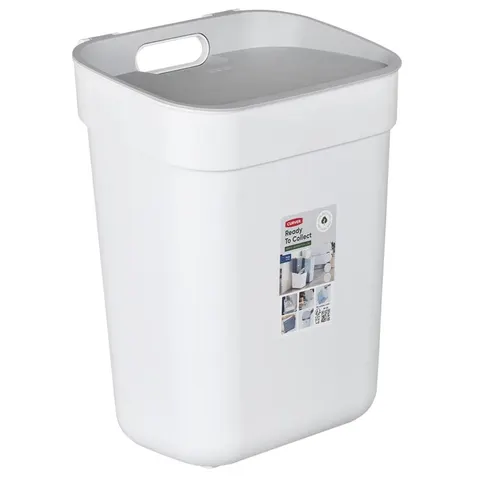 Kosz do segregacji Ready to Collect 10L 252106 biało/szary Keter