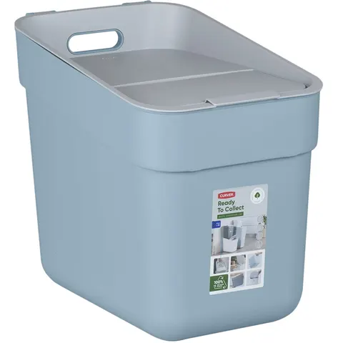 Kosz do segregacji Ready to Collect 20L 251951 szaro niebieski Keter