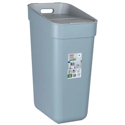 Kosz do segregacji Ready to Collect 30L 251935 szaro/niebieski Keter