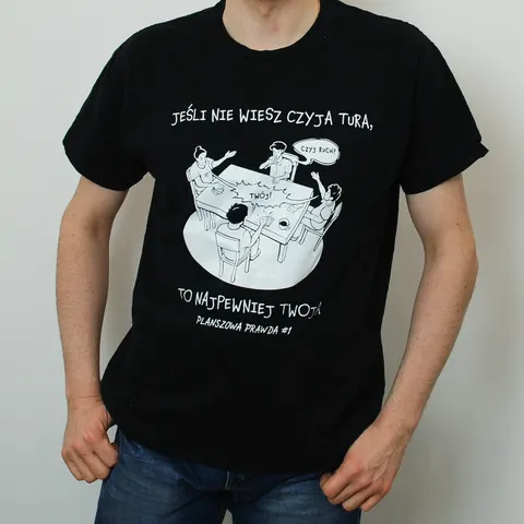T-shirt: Planszowa prawda #1 - M