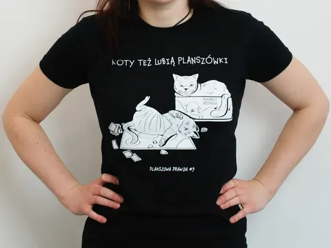 T-shirt: Planszowa prawda #9 - damska XL