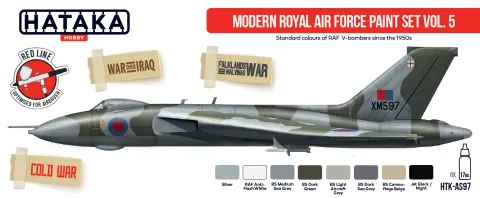Zestaw farb Modern Royal Air Force vol. 5 8x17ml Hataka AS97
