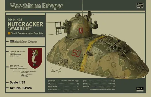 P.K.H. 103 Nutcracker „Wald Geist” 1:35 Hasegawa 64124
