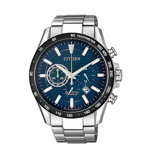 Citizen Eco Drive Chronograph CA4444-82L męski na bransolecie